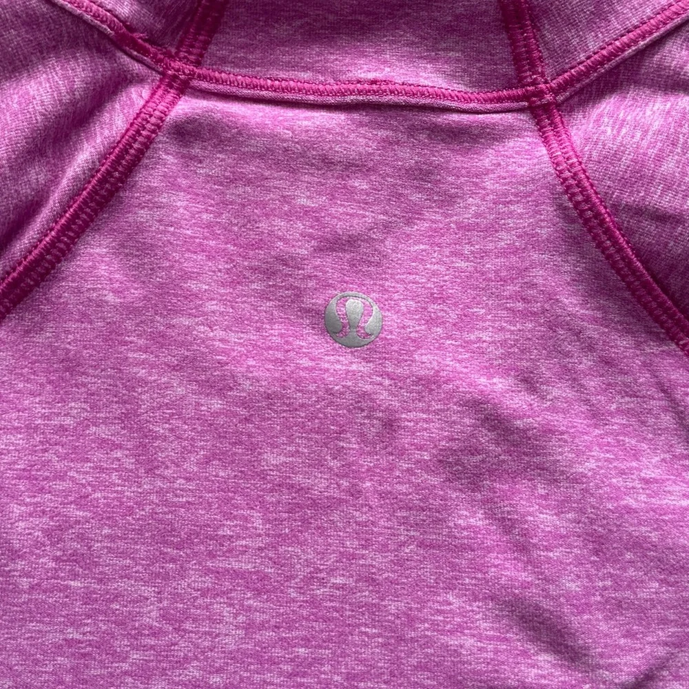 Lululemon pink long sleeve 6 M - Picture 3 of 3